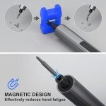 SHARDEN Mini Electric Screwdriver, 29 in 1 Small Electric Screw Driver Kit with 24 Magnetic Bits, Precision Cordless Repair Tool for Phone, Camera, Laptop, Watch