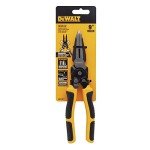 DEWALT DWHT70277 Compound Action Long Nose Pliers 9 Inch , Black