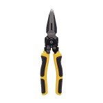 DEWALT DWHT70277 Compound Action Long Nose Pliers 9 Inch , Black