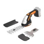 WORX WG801.9 20V 2 in 1 Cordless Hedge Trimmer, 4" Grass Shear & 8" Shrub Trimmer with 2 Blades, Battery & Charger Not Included