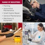 Ansell MICROFLEX Onyx N64 Disposable Nitrile Exam Gloves for Automotive, Metal Fabrication - XXL, Black (Box of 100)