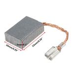 Rannb Carbon Motor Brushes Power Electric Tool Replacement 15mm x 10mm x 5mm- 20pcs