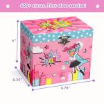 Jewelkeeper Girl Power Superhero Musical Jewelry Box with 2 Pullout Drawers, Fur Elise Tune