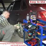 MUTUACTOR Super Power Tool Organizer Heavy Duty,Magnetic Mount Drill Holder Tool Storage,Anti-slip Magnetic Impact Drilling Driver Wrench Holder for Indoors Installation Repair Fixing