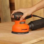 Yunirvana 5-Inch Orbital Sander, 2.5 Amp Motor, 15 Pcs Sanding Disc Set, 6-Speed Control (6000-12000 OPM), Efficient Dust Collection for Superior Sanding and Polishing