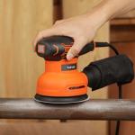 Yunirvana 5-Inch Orbital Sander, 2.5 Amp Motor, 15 Pcs Sanding Disc Set, 6-Speed Control (6000-12000 OPM), Efficient Dust Collection for Superior Sanding and Polishing