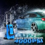 Electric Pressure Washer 4000 PSI - 25FT Hose & 36FT Cords Car Washer Machine with Foam Cannon, 4 Nozzle Tips, 2000W High Pressure Cleaner Machine for Cars/Fences/Driveways/Patios/Home Cleaning (Blue)