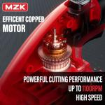 MZK Cordless Grass Shear & Shrubbery Trimmer, 7.2V Battery Powered Hedge Trimmer, 2 in 1 Handheld Grass Clippers, Electric Grass Trimmer Hedge Shears, Grass Cutter with Charger for Garden, Lawn