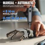 Mini Electric Screwdriver 3.7V, Cordless Screwdriver Set, Precision Electric Screwdrivers 72-in-1 Magnetic Bits, Rechargeable Portable Repair Tool Kit for Electronics Laptops Glasses Clocks