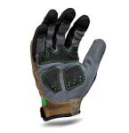 Ironclad EXO Motor Impact Glove; Work Gloves, TPR Impact Protection, (1 Pair), EXO2-PIG-04-L,Brown