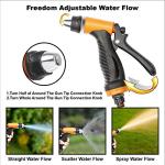 Bang4buck Portable Intelligent Electric Pressure Washer Pump 100W 160 PSI 12V Portable Pressure Powerful Washing Kit with 21.3 Feet PVC Hose for Home, Car, Garden, Projects (100 W-Black Hose)