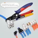 PLANEKO Air Line Pliers Push to Connect Fitting Disconnect Tool for 1/4" 5/16" Pneumatic Hose Quick Connect Fittings Removing Air Line Removal Tool Hose Release Pliers for 6mm 8mm Push Fit Connector