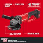 CRAFTSMAN V20* Angle Grinder, Small, 4-1/2-Inch, Tool Only (CMCG400B)