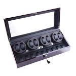 udgtee XTELARY Automatic Watch Winder, Watch Winders with 8 Winder Positions, 9 Storage Spaces, Super Quiet Motor, 4 Rotation Modes, and Dual Power Supply for Men and Women Watches