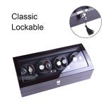 udgtee XTELARY Automatic Watch Winder, Watch Winders with 8 Winder Positions, 9 Storage Spaces, Super Quiet Motor, 4 Rotation Modes, and Dual Power Supply for Men and Women Watches