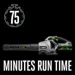 EGO Power+ LB6151 615 CFM Variable-Speed 56-Volt Lithium-ion Cordless Leaf Blower with 2.5Ah Battery and Charger Included