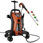 Fengrong Pressure Washer 5000PSI 3.0GPM Touch Screen Adjustable Pressure with Anti-Tipping Technolog, Spray Handle Smart Control, 5-Nozzle Set, for Cars//Home/Patios