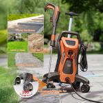 Fengrong Pressure Washer 5000PSI 3.0GPM Touch Screen Adjustable Pressure with Anti-Tipping Technolog, Spray Handle Smart Control, 5-Nozzle Set, for Cars//Home/Patios