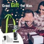 WORKPRO Cordless Drill Driver Kit, 12V Electric Screwdriver Driver Tool Kit, 3/8" Keyless Chuck, Charger and Storage Bag Included