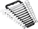 Titan 17328 11-Piece Metric Raised Panel Combination Wrench Set