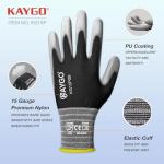 KAYGO PU Coated Work Gloves - 12 Pairs