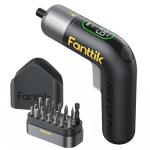 Fanttik L2 Pro Electric Screwdriver set, Cordless Screwdriver, 20 Bits, 1/4‘’Hex Chuck, Max 6N·m Torque, Digital Screen, Variable Speed, 2000mAh Rechargeable Battery, Tech Tool for DIY Enthusiasts