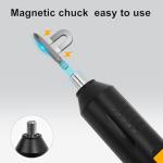 JULIXIN Cordless Screwdriver Rechargeable – Compact Battery Operated Electric Screw Driver with Magnetic Bits, Type-C Charging, 12 Bits & Storage Box – Small Power Screwdriver for DIY & Repairs