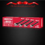 Adjustable Wrench Set Wrenches Sets: 4-Piece 6, 8, 10, 12 Inch Chrome Vanadium Steel Corrosion-Resistant Black Oxide Finish for Automotive Plumbing and Household Repairs