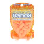 HEAROS Nanos NRR 28 Noise Cancelling Foam Ear Plugs - Extra Small Hearing Protection for Petite Ears - Ideal for Sleeping snoring Travel Concerts Sports Events and Shooting (25 Pairs)