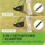 Greenworks 40V 15 inch Dethatcher/Scarifier, Tool Only