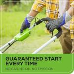 Greenworks 40V 20" Twin Blade Mower, 4.0Ah + 2.0Ah Battery
