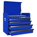 Olympia Tools 26in Tool Chest with 6 Drawes, Portable Metal Tool Box for Garage, Home and Warehouse, Capacity Holds Up to 100-lb in Each Drawer