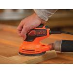 BLACK+DECKER Orbital Sander, 5-inch Disc Sander, Corded (BDERO600)