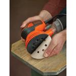 BLACK+DECKER Orbital Sander, 5-inch Disc Sander, Corded (BDERO600)