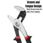 Mr. Pen - 6.5 Inch Slip Joint Pliers with Groove Joint Function