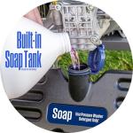 Westinghouse WPX3200e Electric Pressure Washer, 3200 PSI and 1.76 Max GPM, Induction Motor, Onboard Soap Tank, Spray Gun and Wand, 5 Nozzle Set, for Cars/Fences/Driveways/Homes/Patios/Furniture, Blue