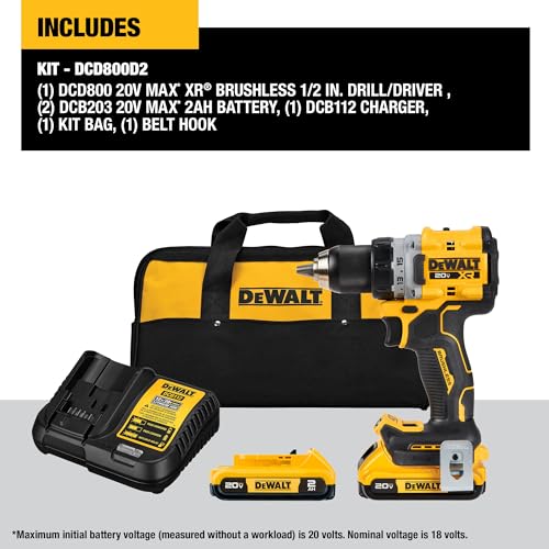 DEWALT 20V MAX XR Cordless Drill Kit