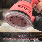 POTUINOM 165 PCS 5 Inch Sanding Discs,Round Hook and Loop Sandpaper for Random Orbital Sander 40 60 80 120 150 240 320 400 600 Grit