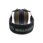 Walker's Razor Slim Passive Earmuff - Ultra Low-Profile Earcups - Olive Dark Green, One Size