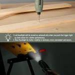 KREBS Power Electric Screwdriver, 4V Max 5Nm Cordless Screwdriver Rechargeable Set with 39pcs bits Accessories Kit, with LED Light Adjustable 2 Position Handles