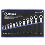 12-Piece Flex Head Ratchet Wrench Set