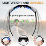 YENPK 12 Pack Tinted Safety Glasses Protective Eyewear, Safety Goggles Sunglasses for Men and Women, ANSI Z87.1+ Certified, Eyes Protection UV400 Anti Splash & Scratch, Impact Resistant(Multicolor)