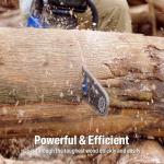 BILT HARD Gas Chainsaw 22 inch 56cc 3.1 HP Chain Saws with Automatic Oiler for Trees, Gas Powered 2-Cycle Wood Cutting Machine Petrol Handheld Gasline Chainsaws for Outdoor Garden Farm Home