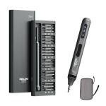 72 in 1 Electric Screwdriver Kit, 3.7V Dual-Head Precision Screwdriver Set with 3.5N.m Manual Screwdriver and 0.3N.m Mini Electric Screwdriver, Magnetic Case for Repair Cameras, Laptops, DIY Kits