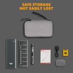 72 in 1 Electric Screwdriver Kit, 3.7V Dual-Head Precision Screwdriver Set with 3.5N.m Manual Screwdriver and 0.3N.m Mini Electric Screwdriver, Magnetic Case for Repair Cameras, Laptops, DIY Kits