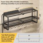 YYR Heavy Duty Power Tool Organizer with Charger