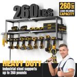 YYR Heavy Duty Power Tool Organizer with Charger