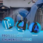 Electric Pressure Washer 5000PSI-Max 3.6GPM Power Washer Touch Screen Adjustable Pressure,4 Nozzles and 500ml Foam Cannon Power Washer Cleaning for Patio (Blue)