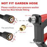 High-Pressure Foam Cannon with Quick Connector
