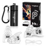 High-Fidelity Silicone Earplugs for Concerts